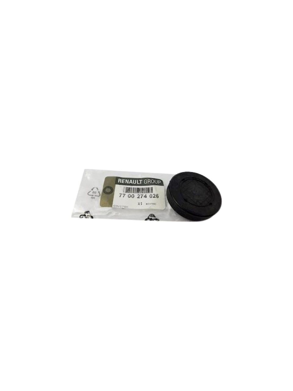 (1104800QAC) SİLİNDİR KAPAK TAPASI (KÜÇÜK) MGN CLIO KNG K4M K4J