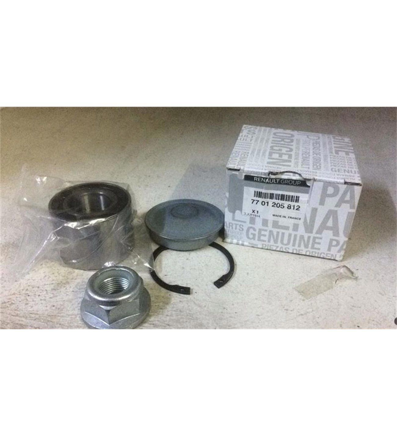 ARKA TEKER RULMANI RENAULT R9 R11 R19 CLIO I II III SYMBOL I II II MEGANE I MODUS DACIA LOGAN SANDERO NISSAN MICRA III (K12) NO