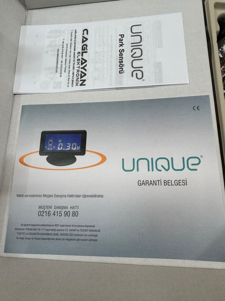 UPC + SESLİ PARK SENSÖRÜ (EKONOMİK)