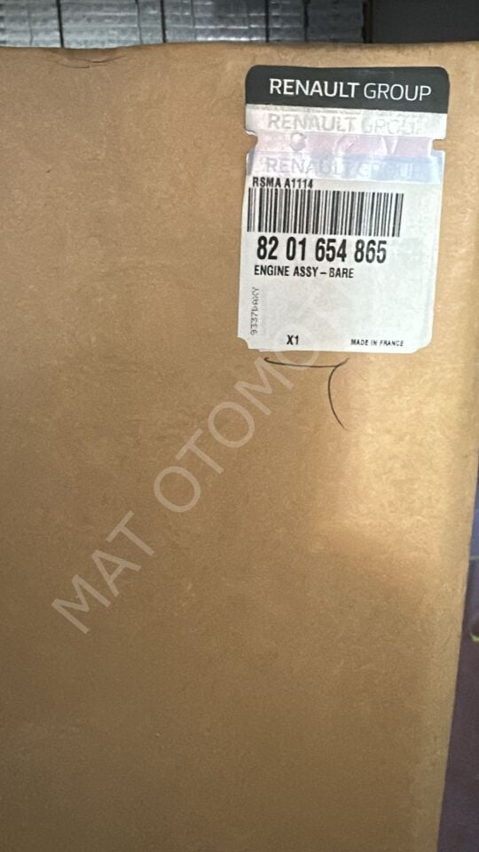 KOMPLE MOTOR K9KF6F6
